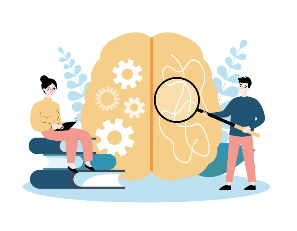 Etude neuropsychologie - cerveeau humain